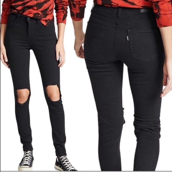 721 High Rise Skinny Levis - Picture 3 of 8